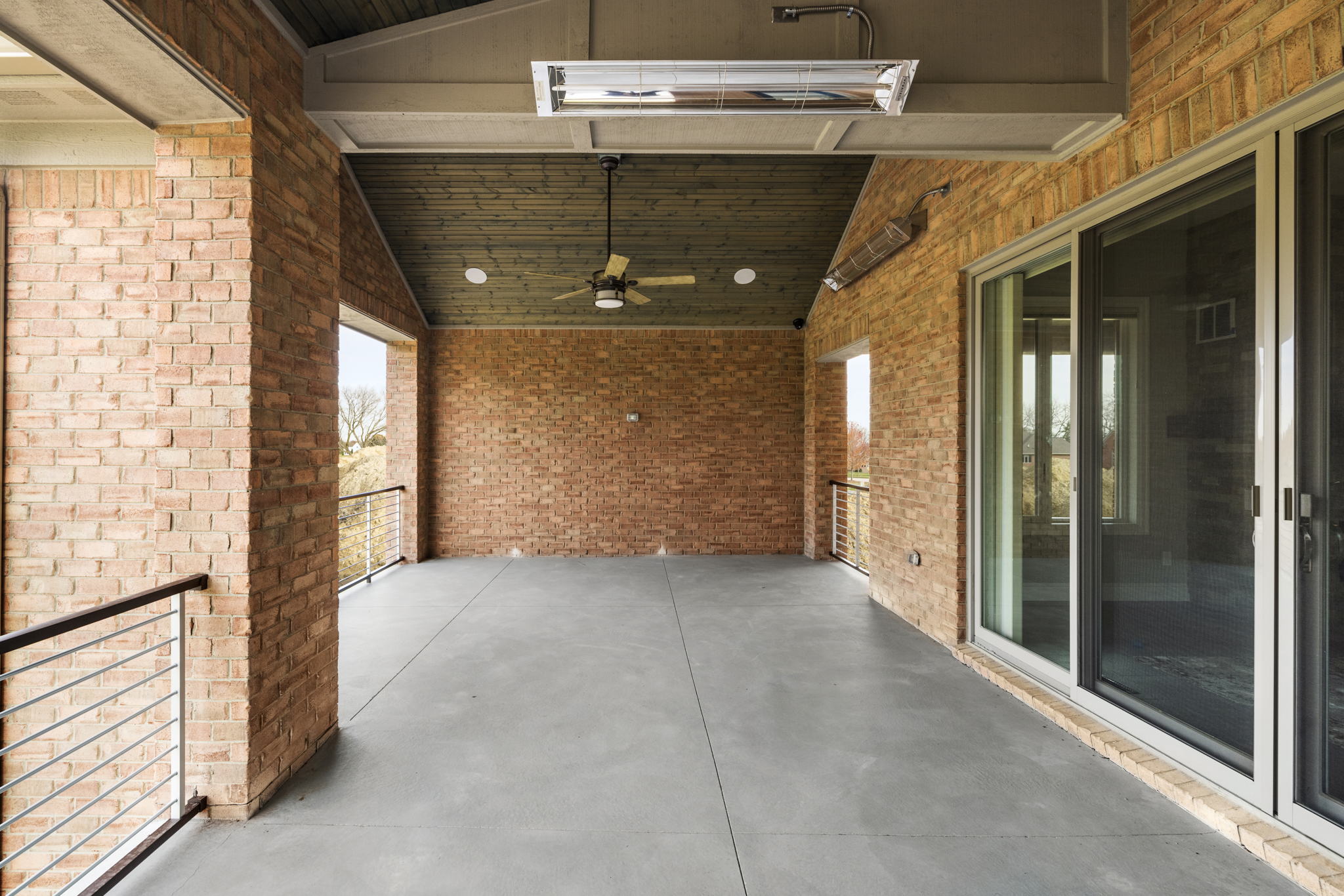 Woodline Building Company Project: Brick Ranch Exterior Covered Patio